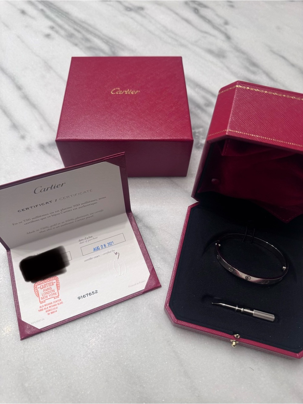 Cartier Love Bracelet
